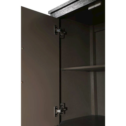 20 Inch Bath Storage Cabinet in Chocolate Oak