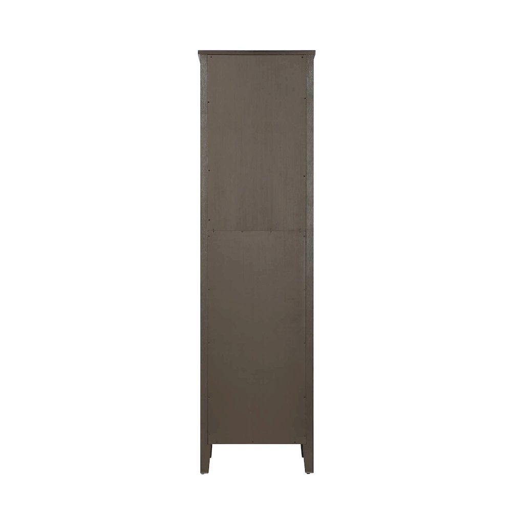 20 Inch Bath Storage Cabinet in Chocolate Oak