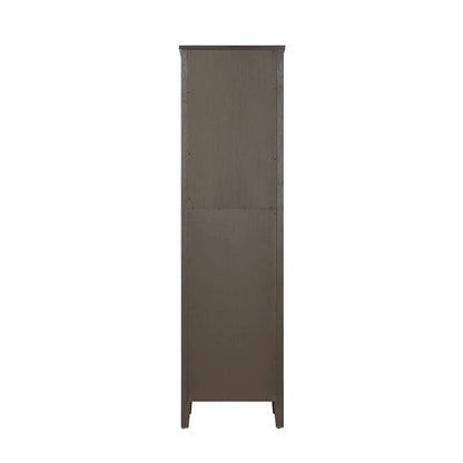 20 Inch Bath Storage Cabinet in Chocolate Oak