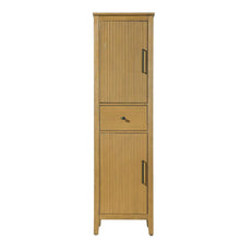 20 inch Bath Storage Cabinet in Honey Teak