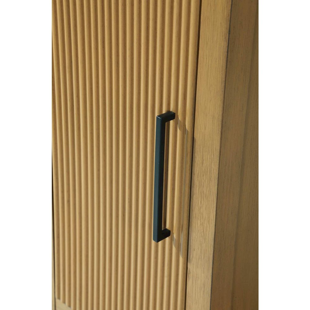 20 inch Bath Storage Cabinet in Honey Teak