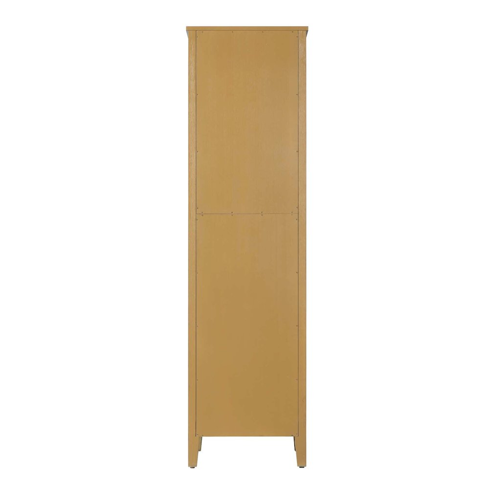 20 inch Bath Storage Cabinet in Honey Teak