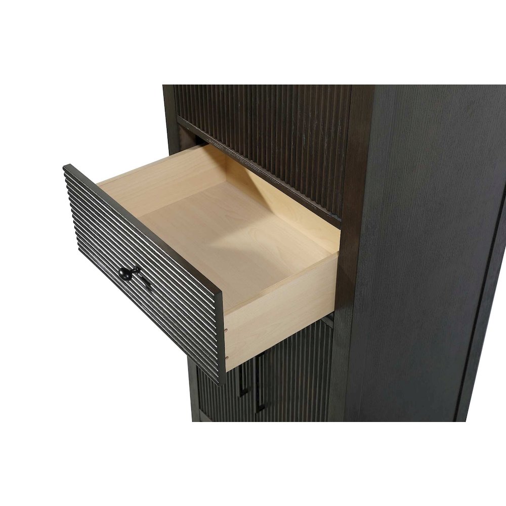 24 Inch Bath Storage Cabinet in Chocolate Oak