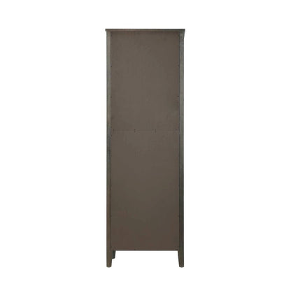 24 Inch Bath Storage Cabinet in Chocolate Oak