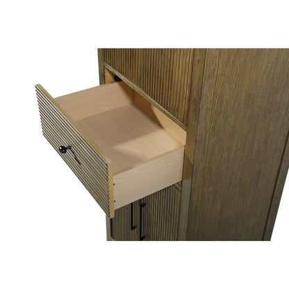24 Inch Bath Storage Cabinet in Hazel Oak