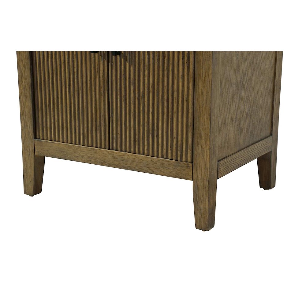 24 Inch Bath Storage Cabinet in Hazel Oak