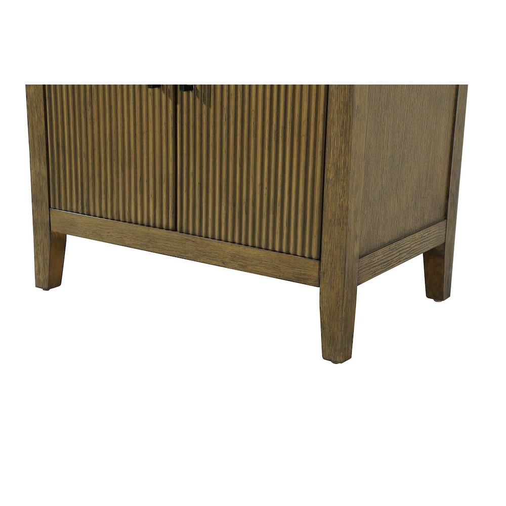 28 Inch Bath Storage Cabinet in Hazel Oak