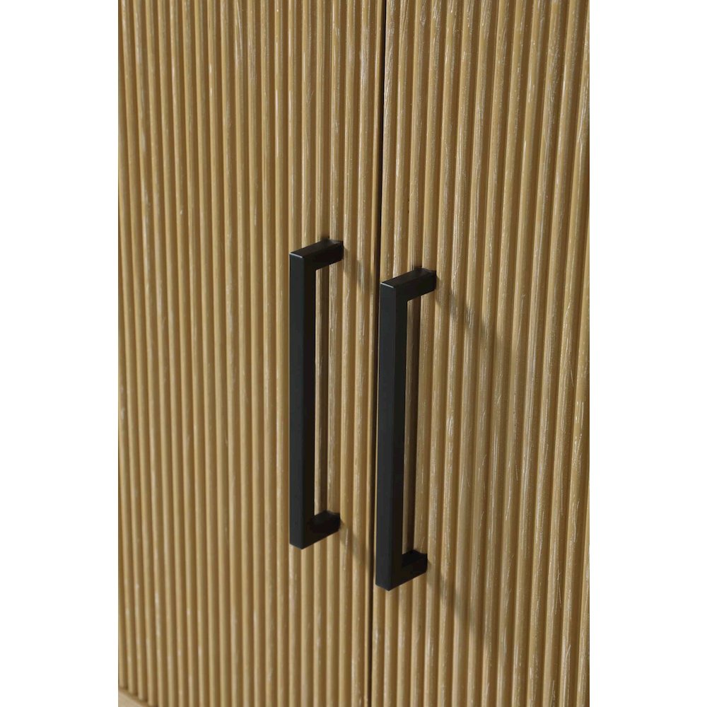 28 Inch Bath Storage Cabinet in Linen Oak