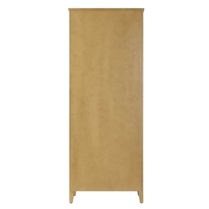 28 Inch Bath Storage Cabinet in Linen Oak