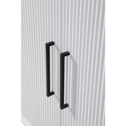 28 Inch Bath Storage Cabinet in White