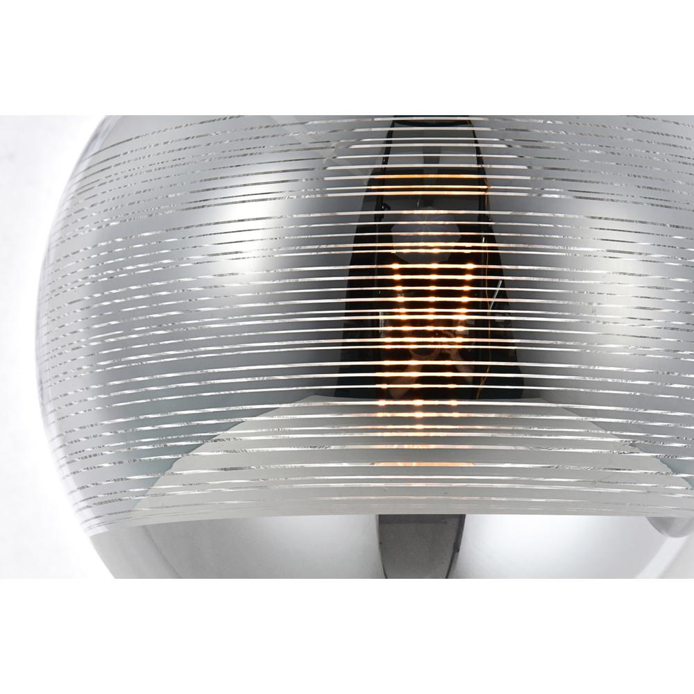 Reflection Collection Pendant D9.5in H9.5in Lt:1 Chrome finish