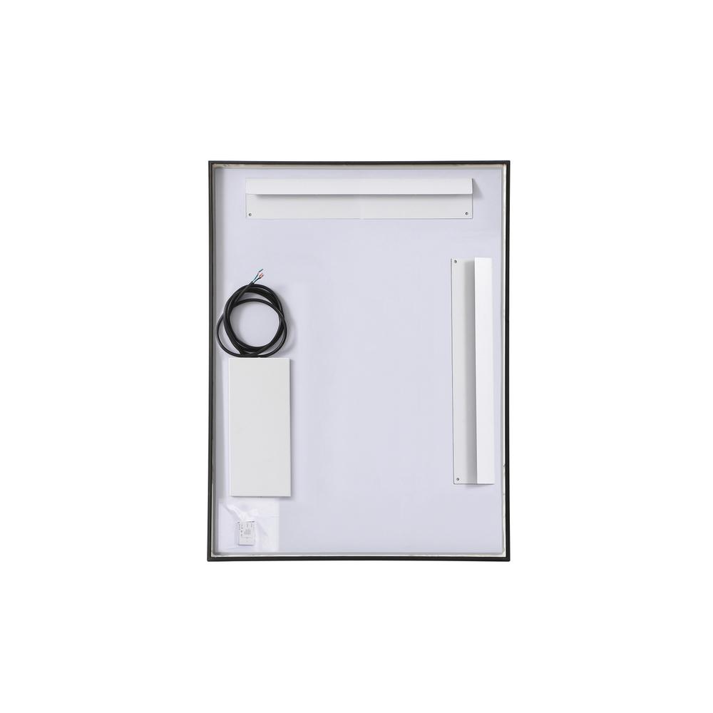 Pier 27x36 inch LED mirror with adjustable color temperature