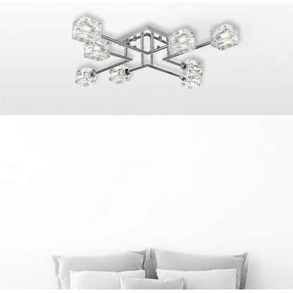 Lyra 32 inch Flush Mount in Chrome