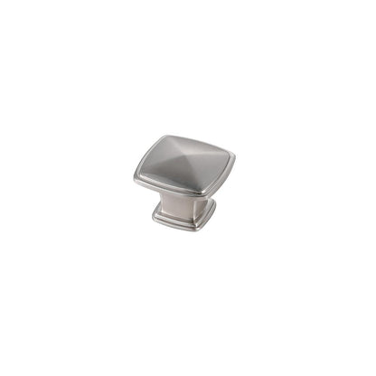 Marcel 1.2" Brushed Nickel Square Knob Multipack (Set of 10)