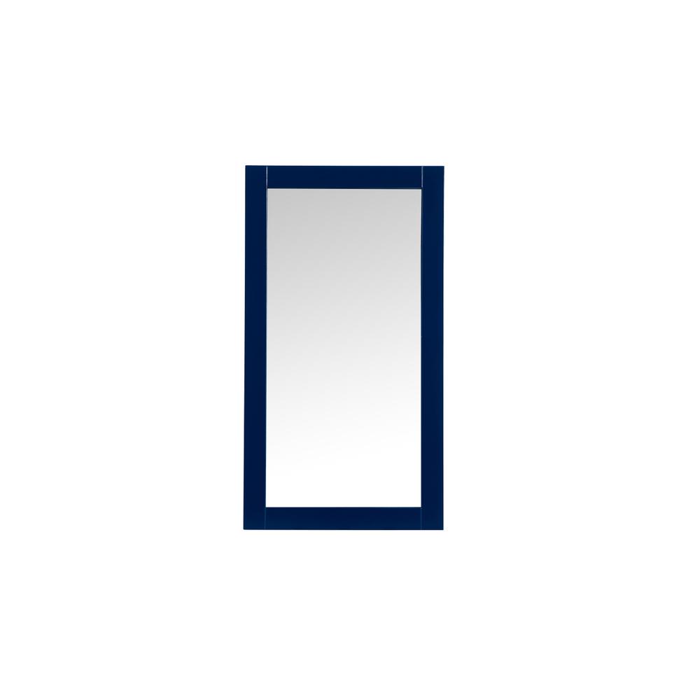 Aqua vanity mirror 18x32 inch in blue