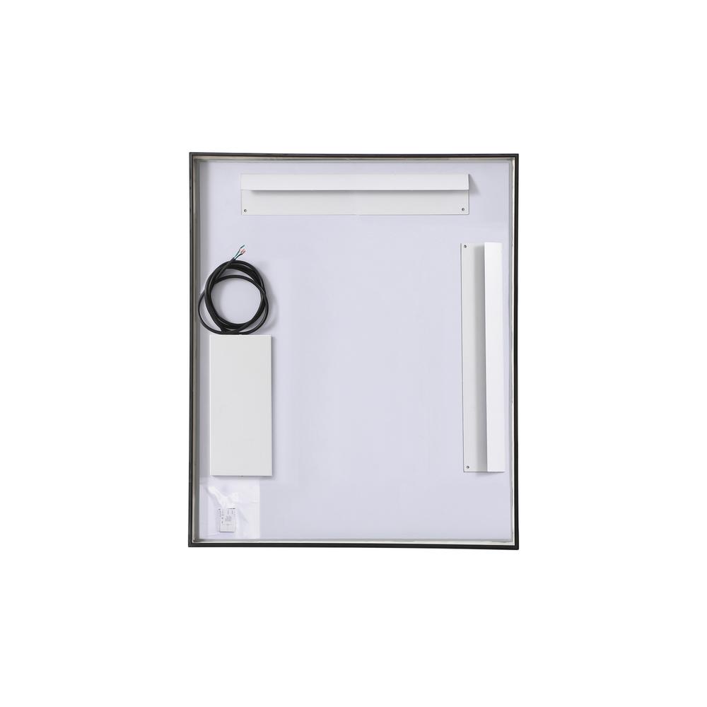 Pier 30x36 inch LED mirror with adjustable color temperature