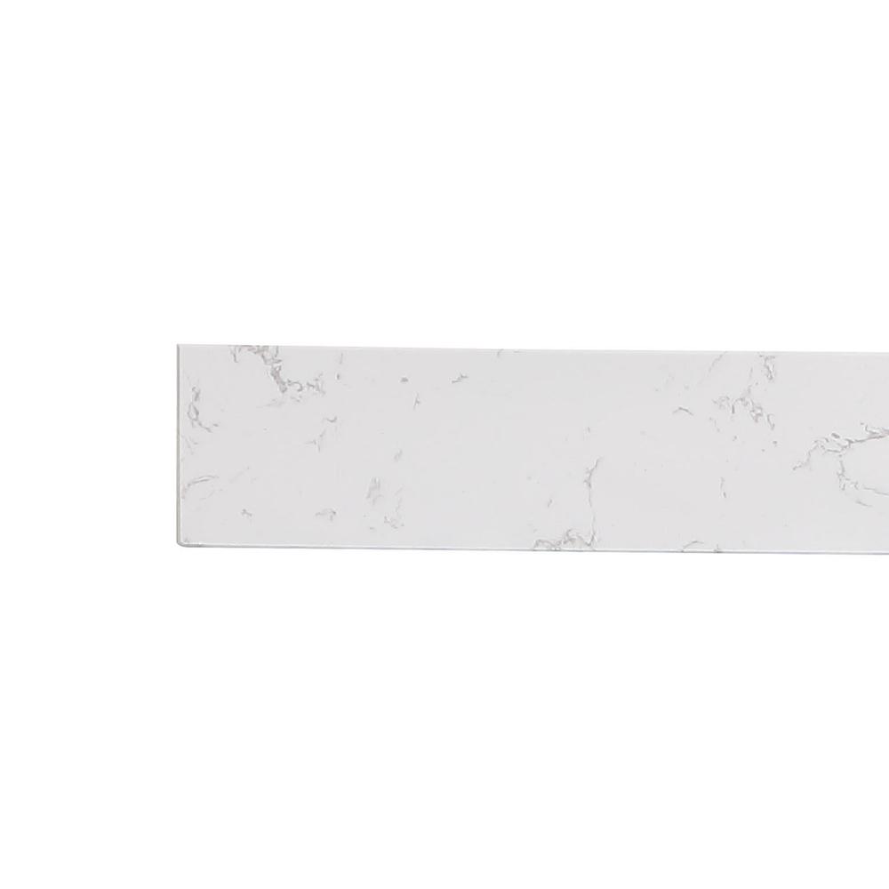 30 inch Backsplash in calacatta white