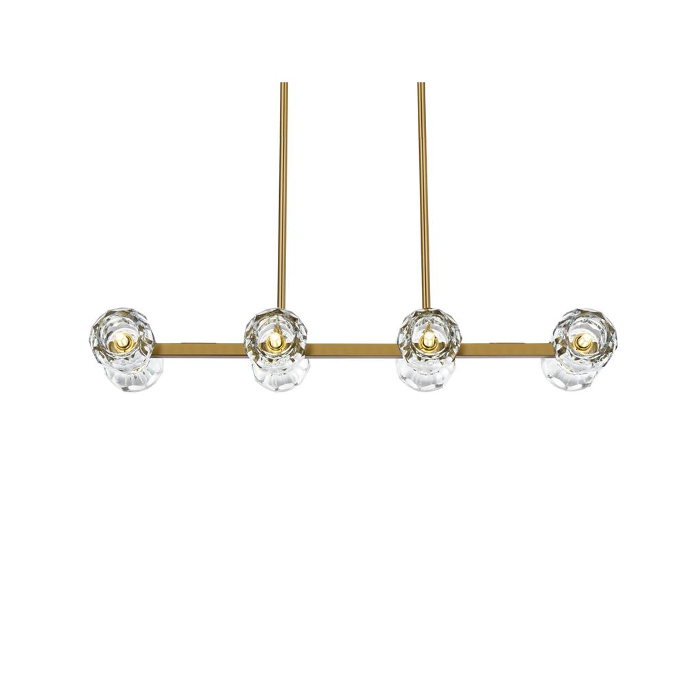 Eren 31 inch Pendant Light in Satin Gold