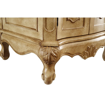 24 inch Single Bathroom vanity in Antique Beige