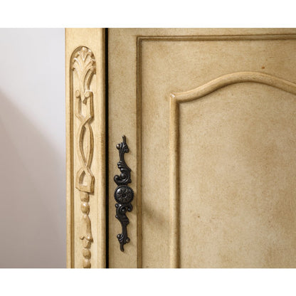24 inch Single Bathroom vanity in Antique Beige