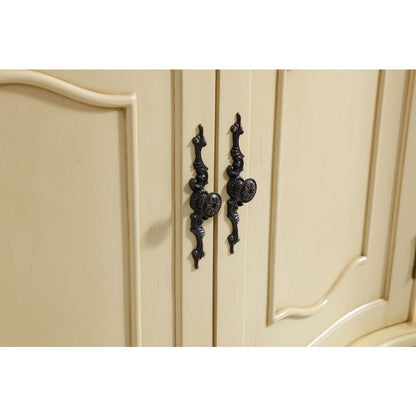 36 inch Single Bathroom vanity in light antique beige