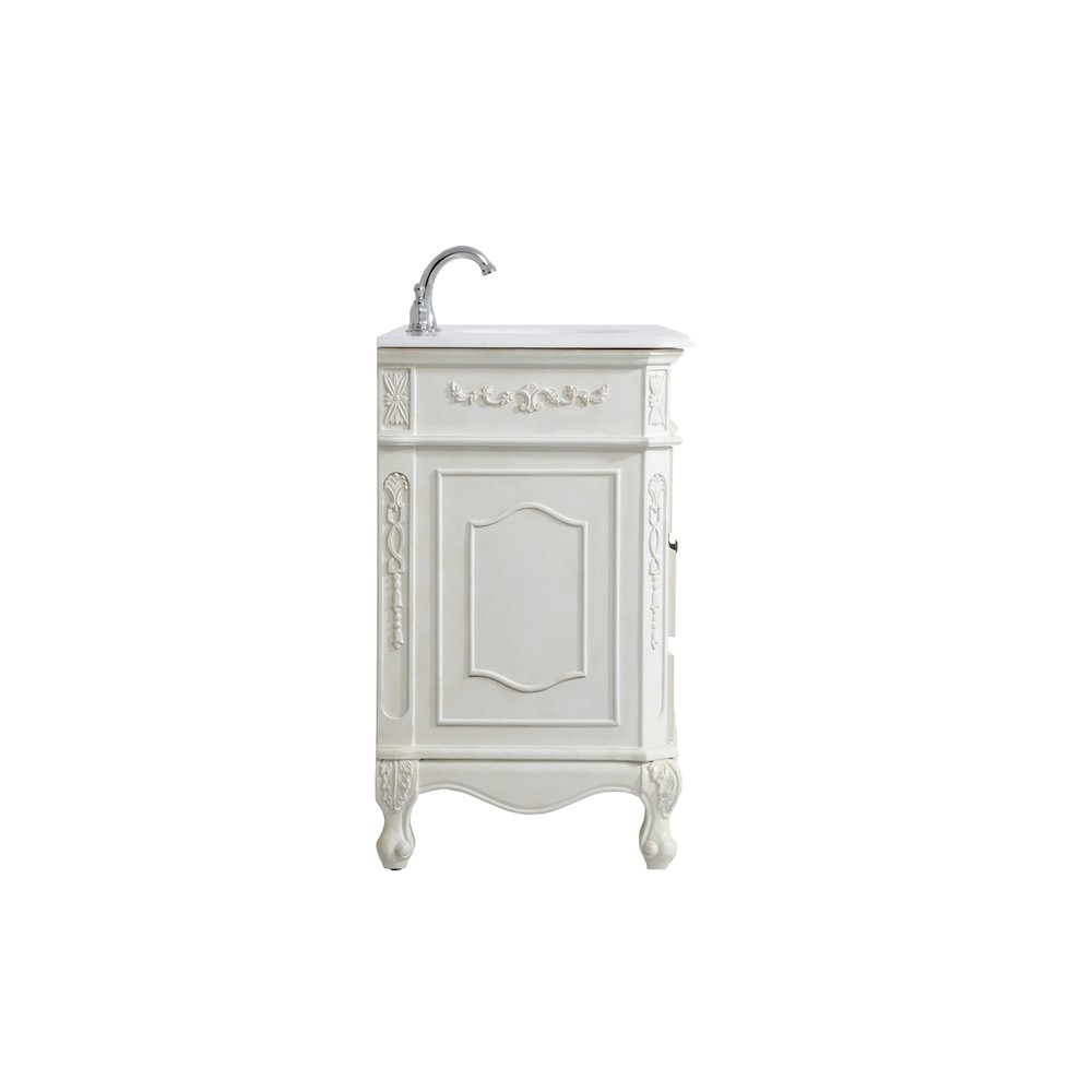 42 inch Single Bathroom vanity in Antique White