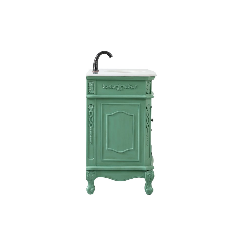 42 inch Single Bathroom vanity in vintage mint