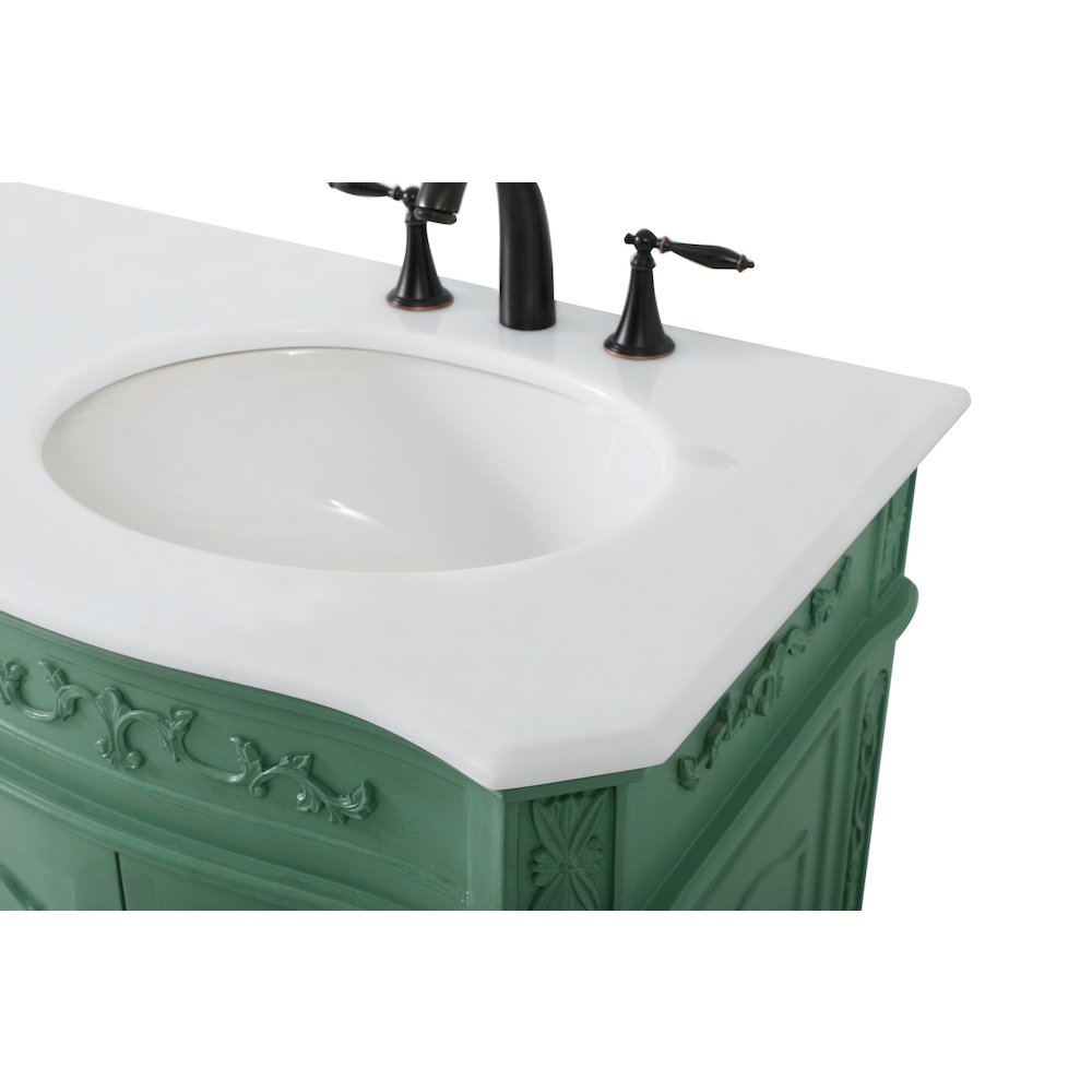 60 inch double Bathroom vanity in vintage mint
