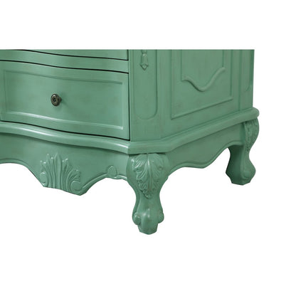 60 inch Single Bathroom vanity in vintage mint