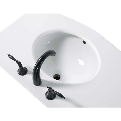 66 inch Double Bathroom Vanity in Antique Beige