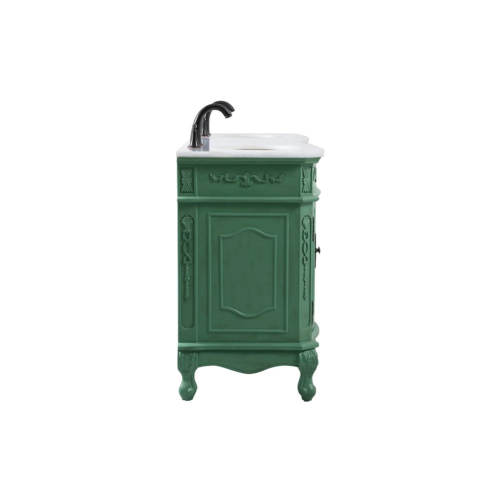 72 inch double Bathroom vanity in vintage mint