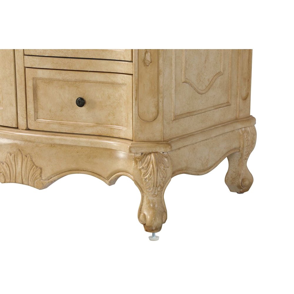 32 inch Single Bathroom Vanity in Antique Beige