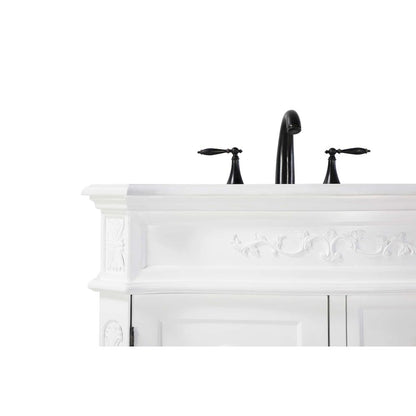 32 inch Single Bathroom Vanity in Antique white