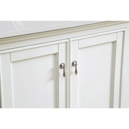 30 inch Single Bathroom vanity in Antique White