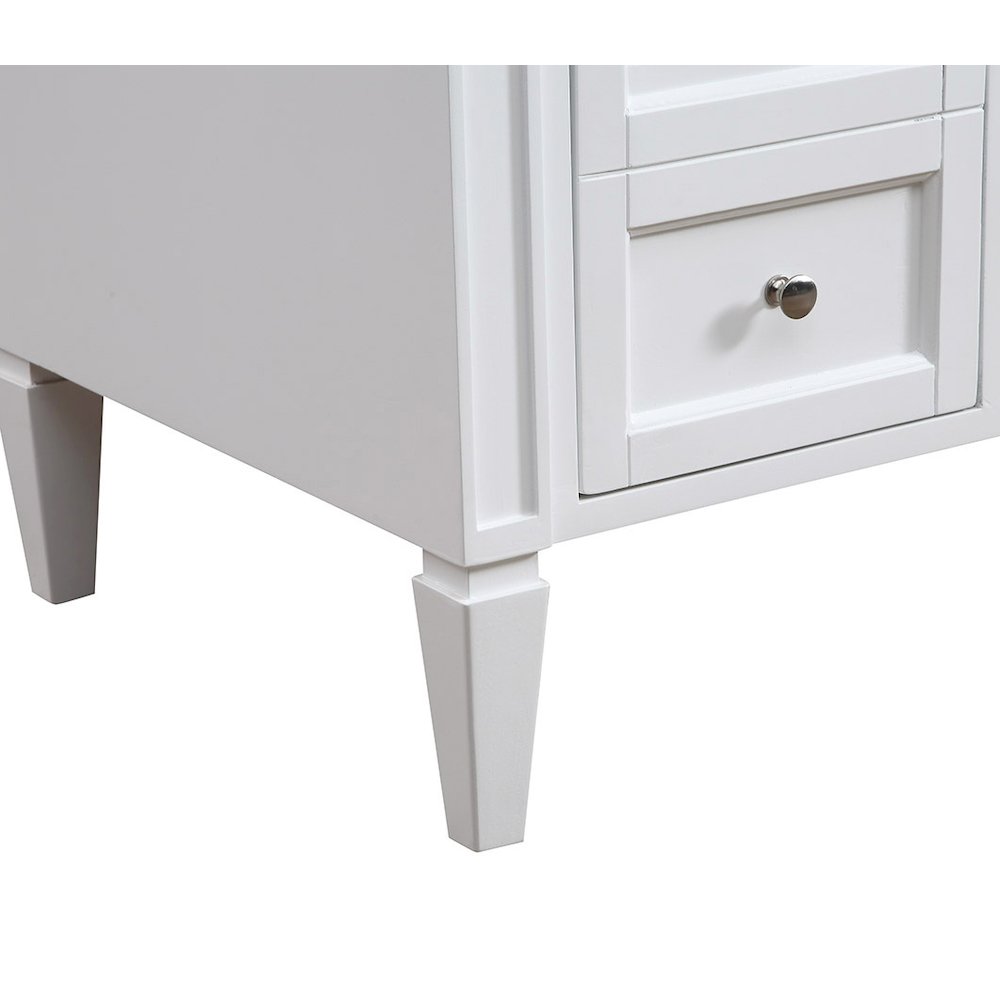 32 In. Single Bathroom Vanity Set In White