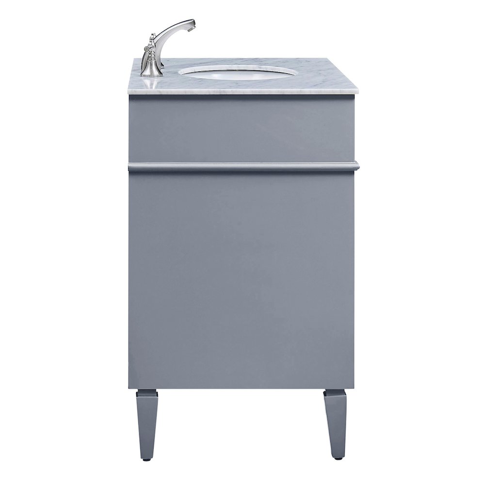 32 In. Single Bathroom Vanity Set In Grey