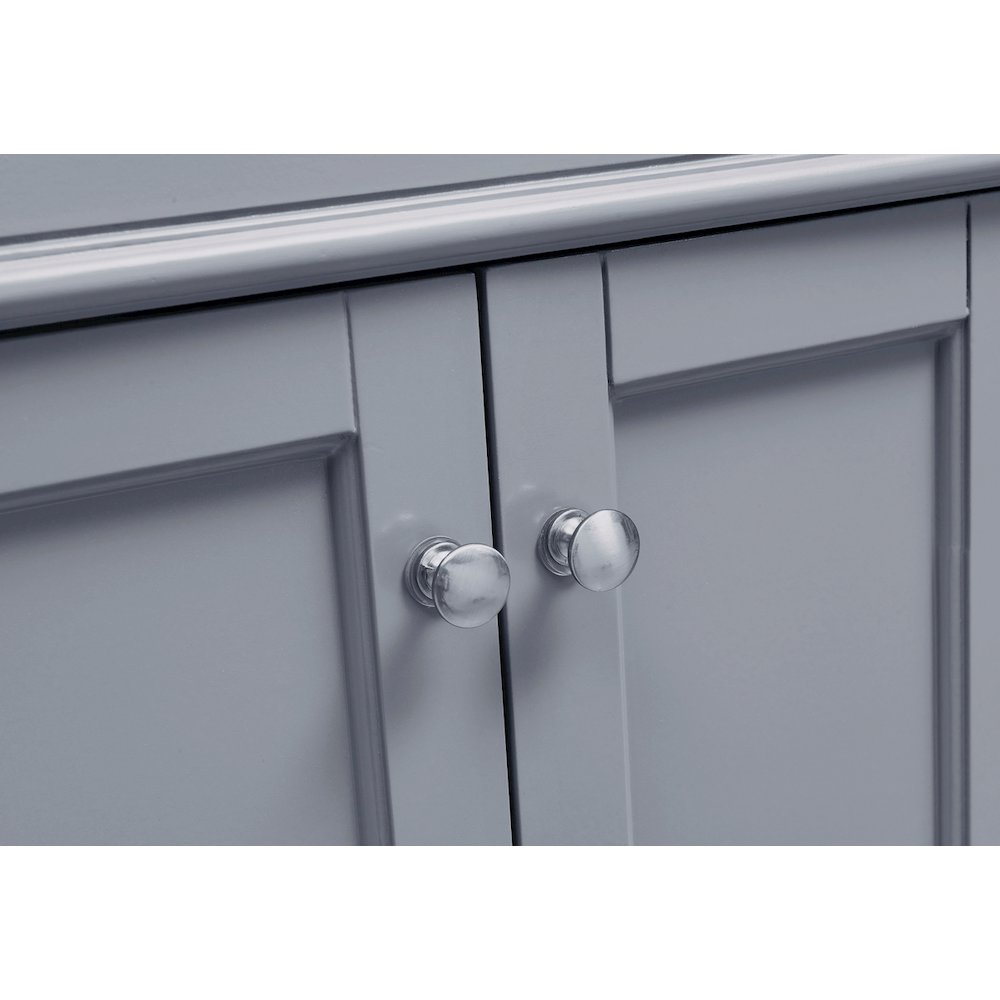 24 In. Single Bathroom Vanity Set In Grey