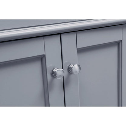 24 In. Single Bathroom Vanity Set In Grey