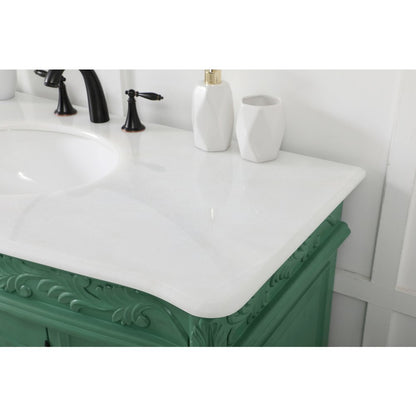 48 inch Single Bathroom vanity in vintage mint