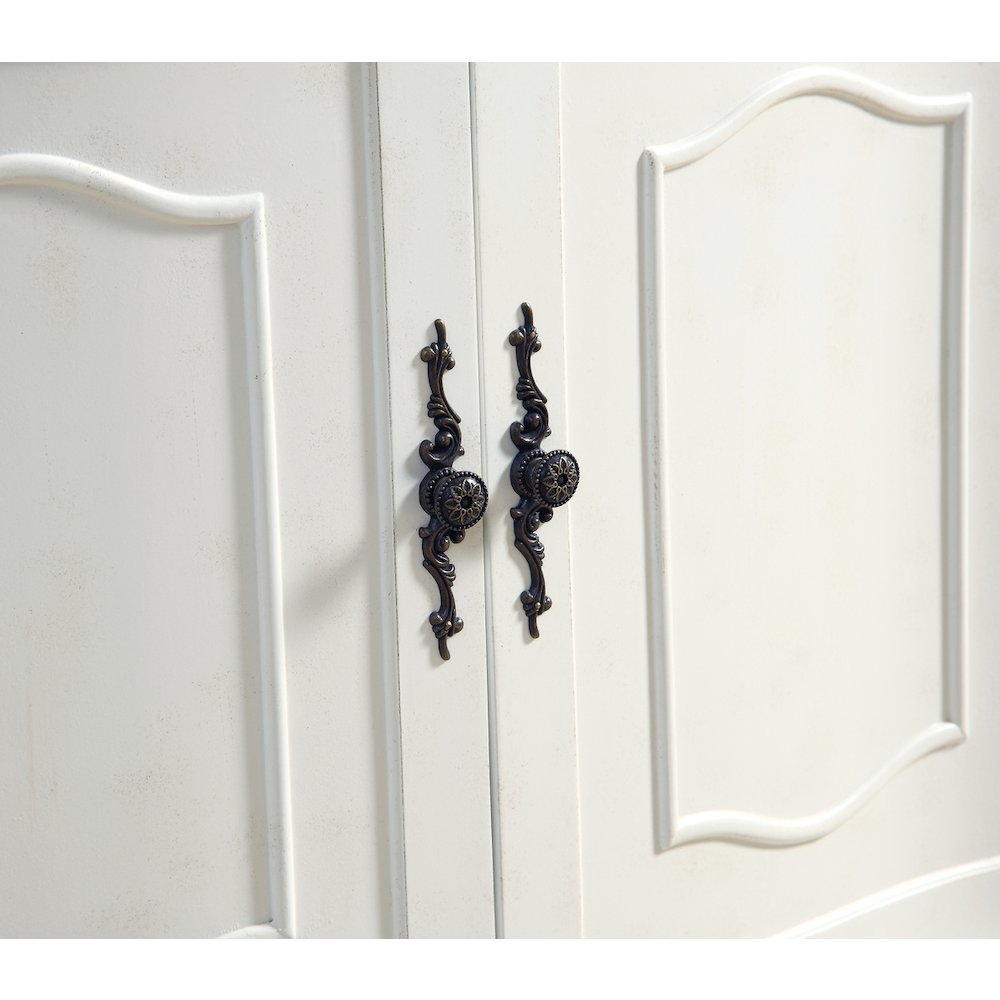 36 inch Single Bathroom vanity in Antique White