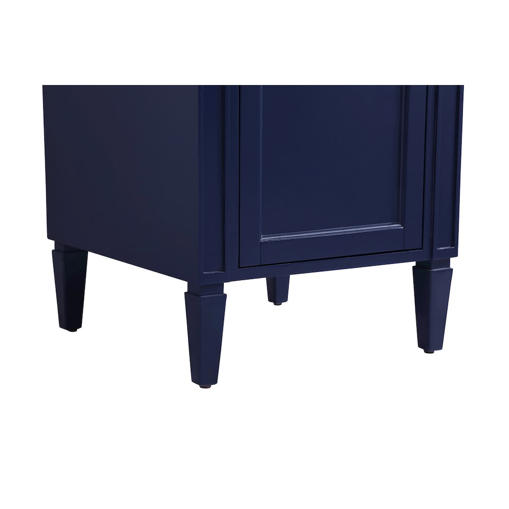 21 inch Single bathroom vanity in blue