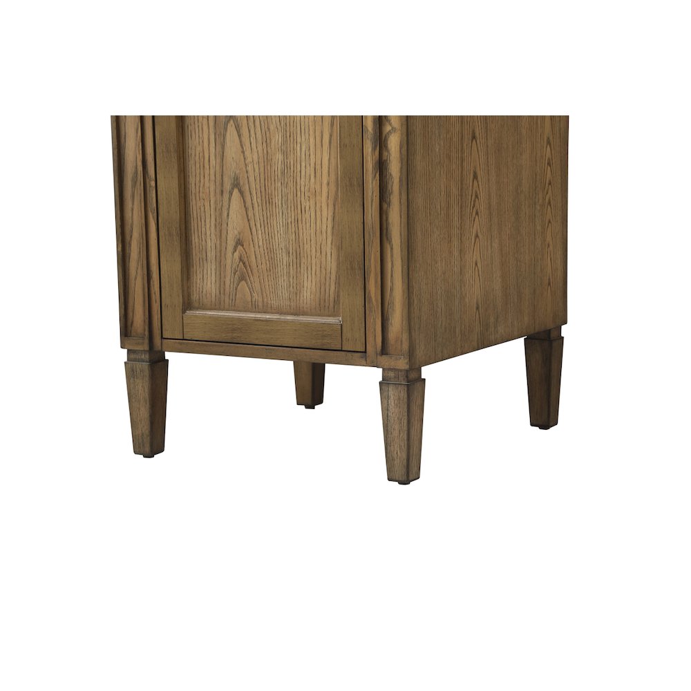 21 inch Single bathroom vanity in driftwood
