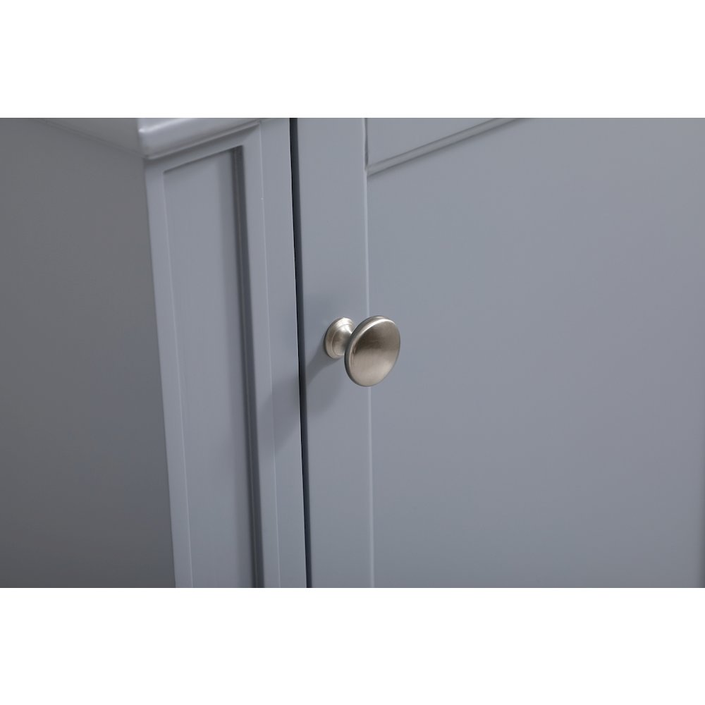 21 inch Single bathroom vanity in grey
