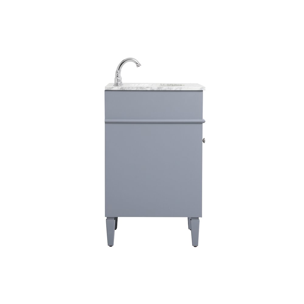 21 inch Single bathroom vanity in grey