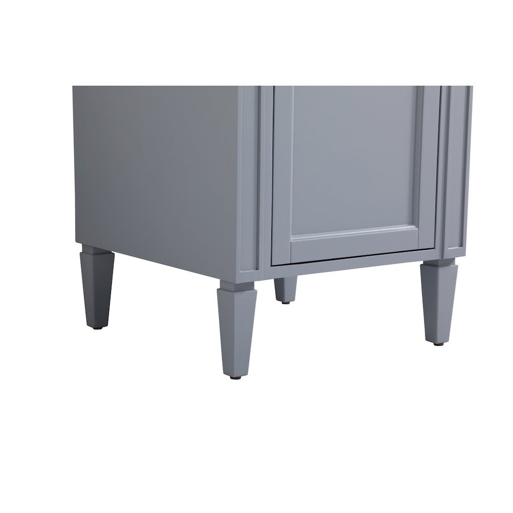 21 inch Single bathroom vanity in grey