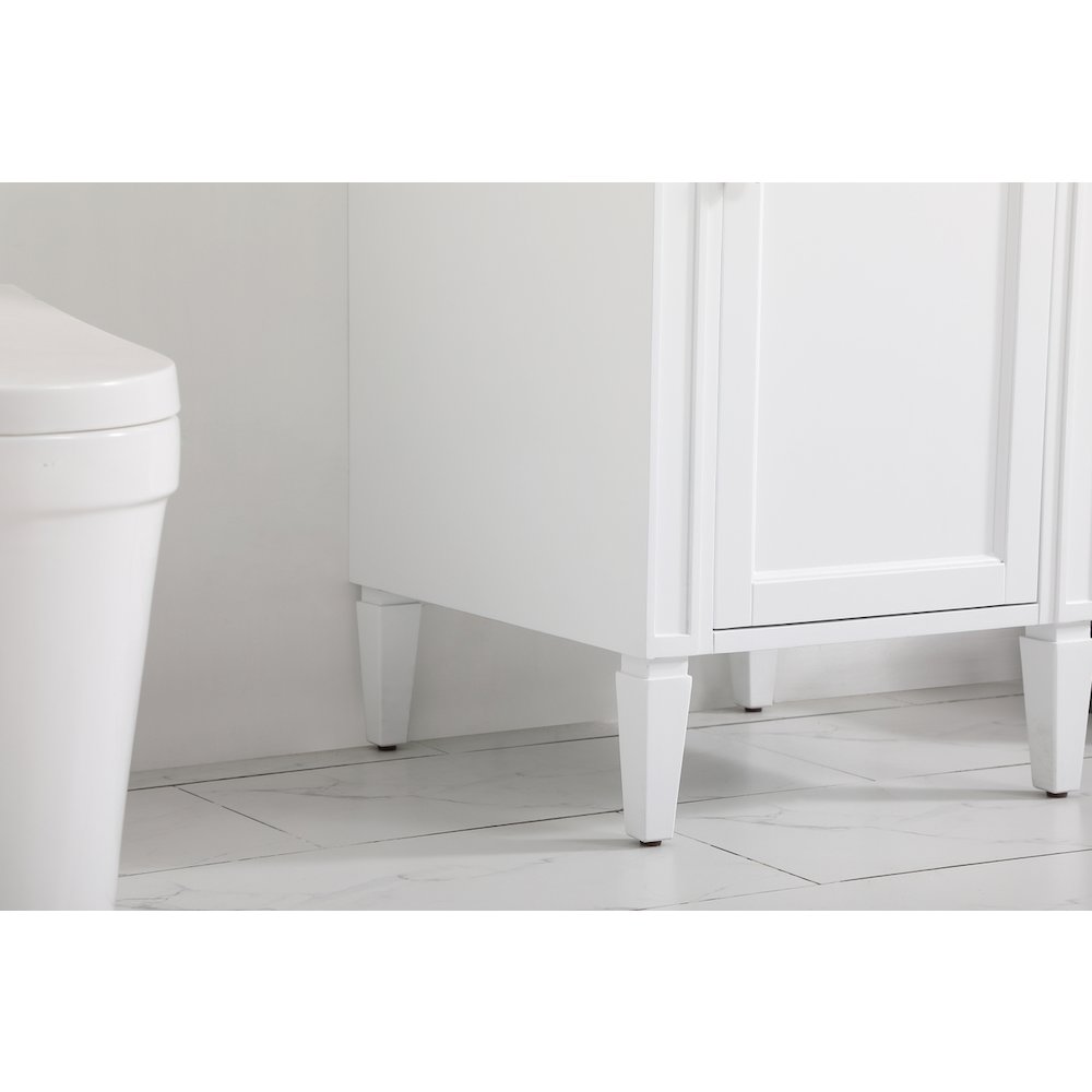 21 inch Single bathroom vanity in white