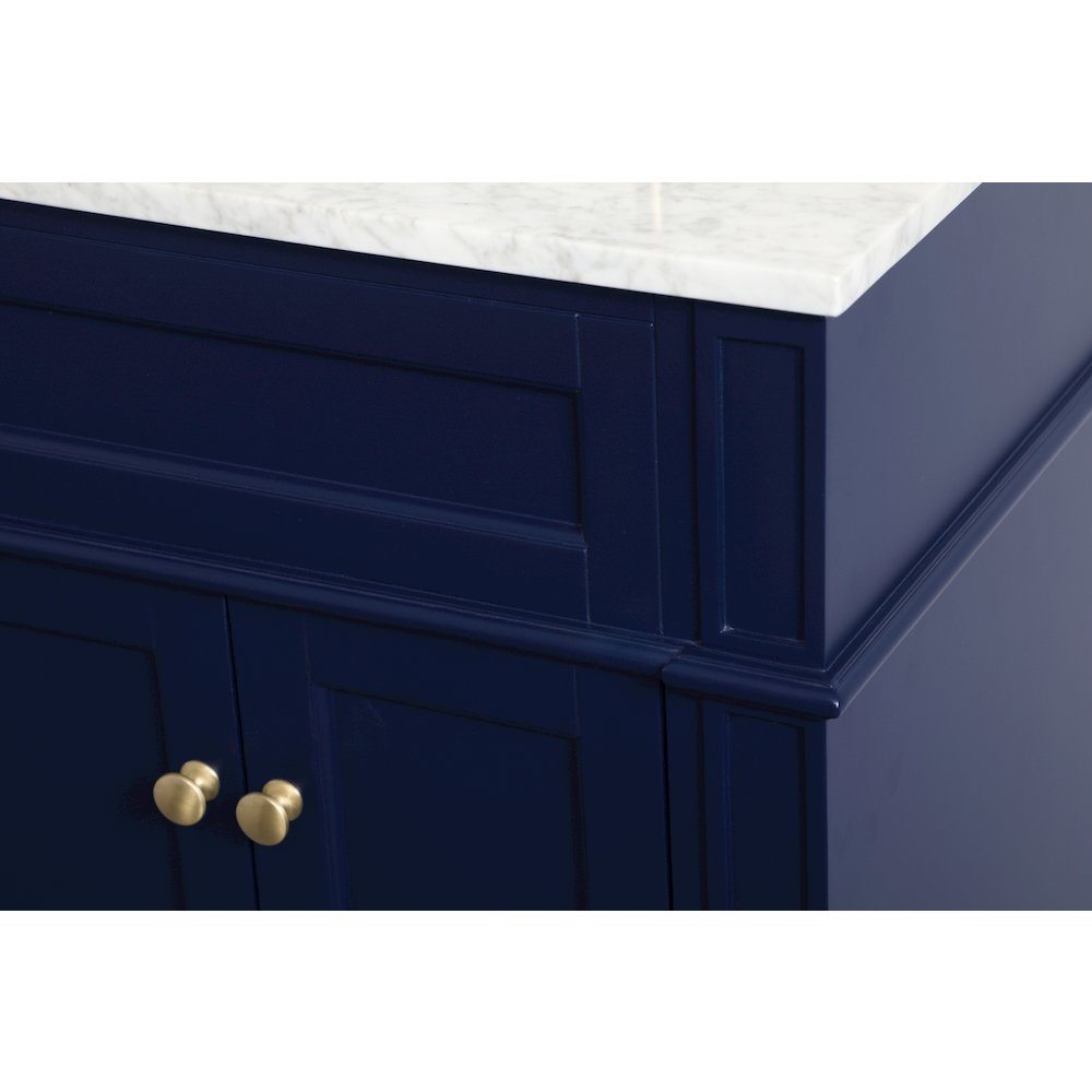 24 inch Single bathroom vanity in blue
