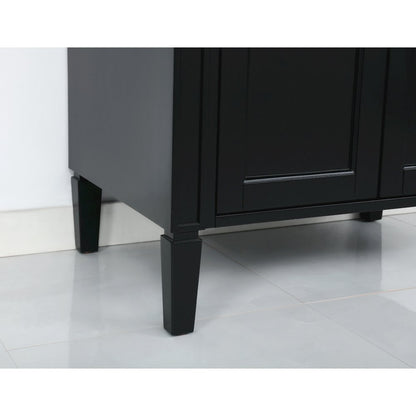 30 inch Single bathroom vanity in Black