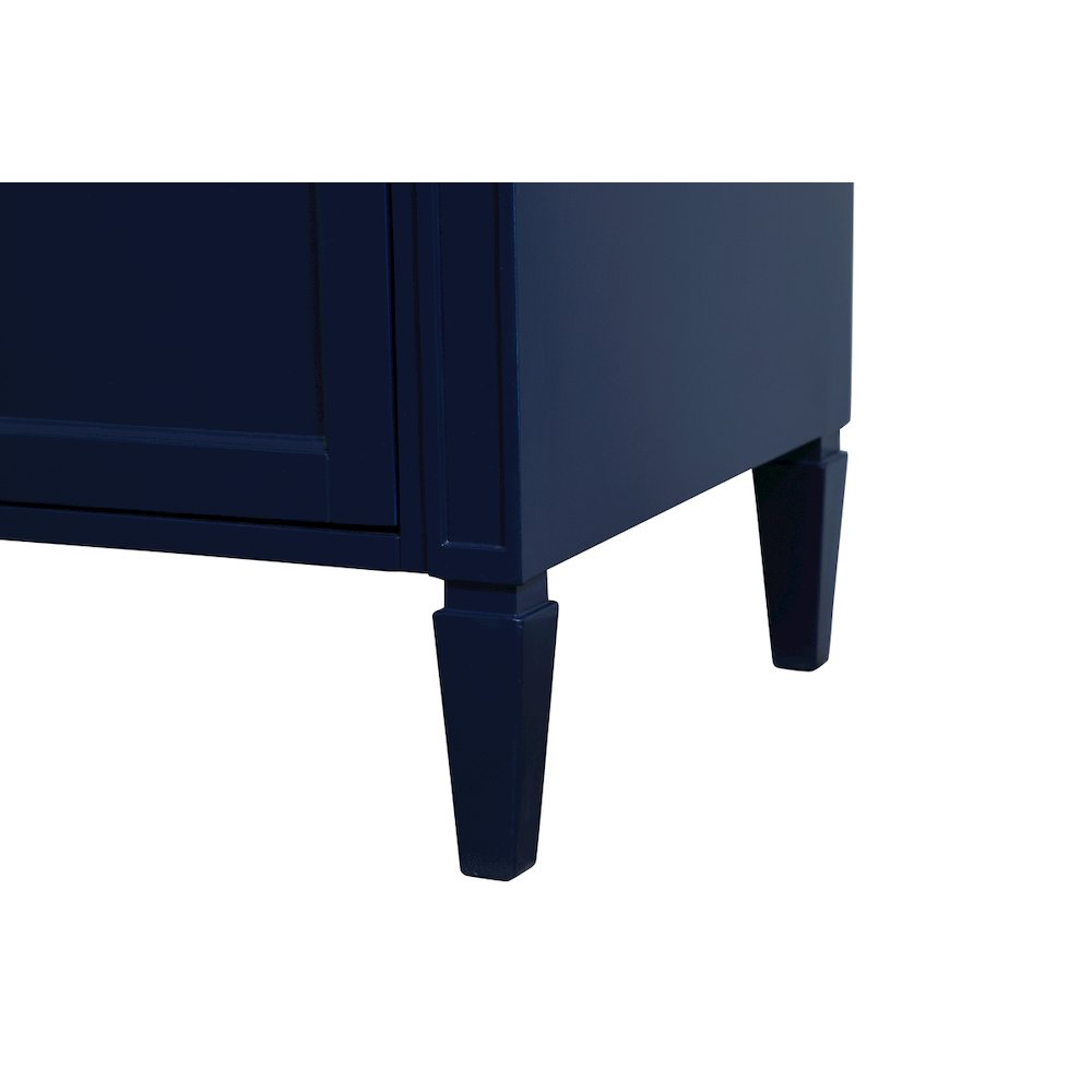 30 inch Single bathroom vanity in blue