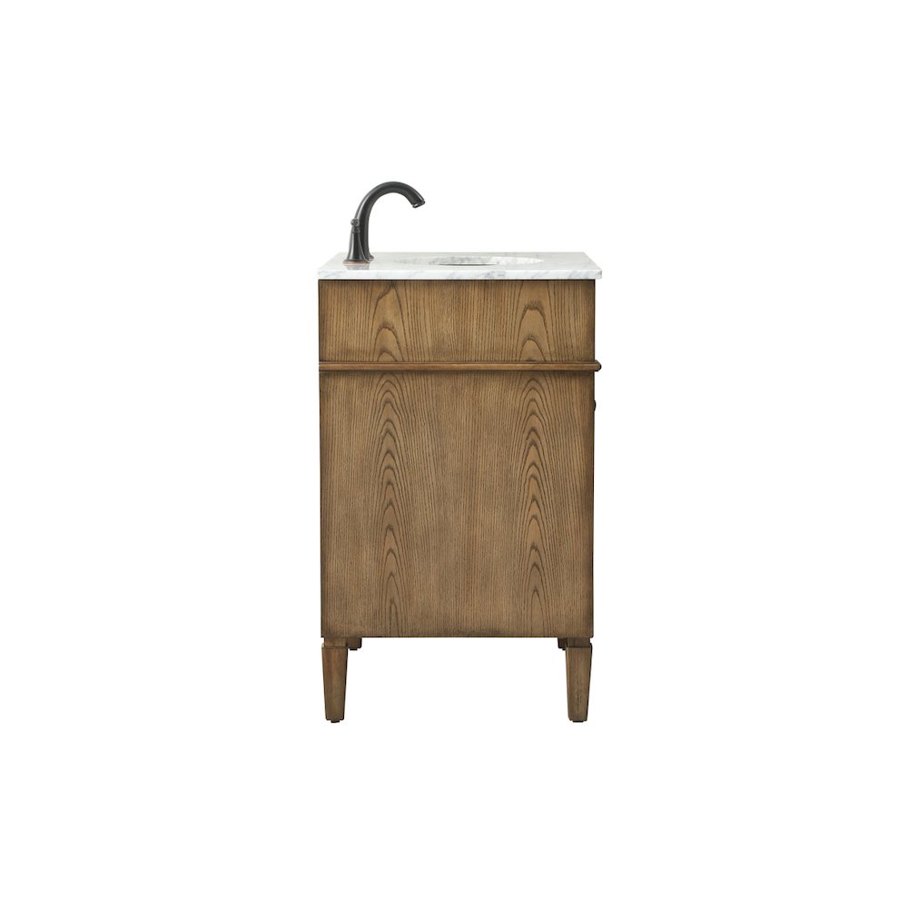 30 inch Single bathroom vanity in driftwood